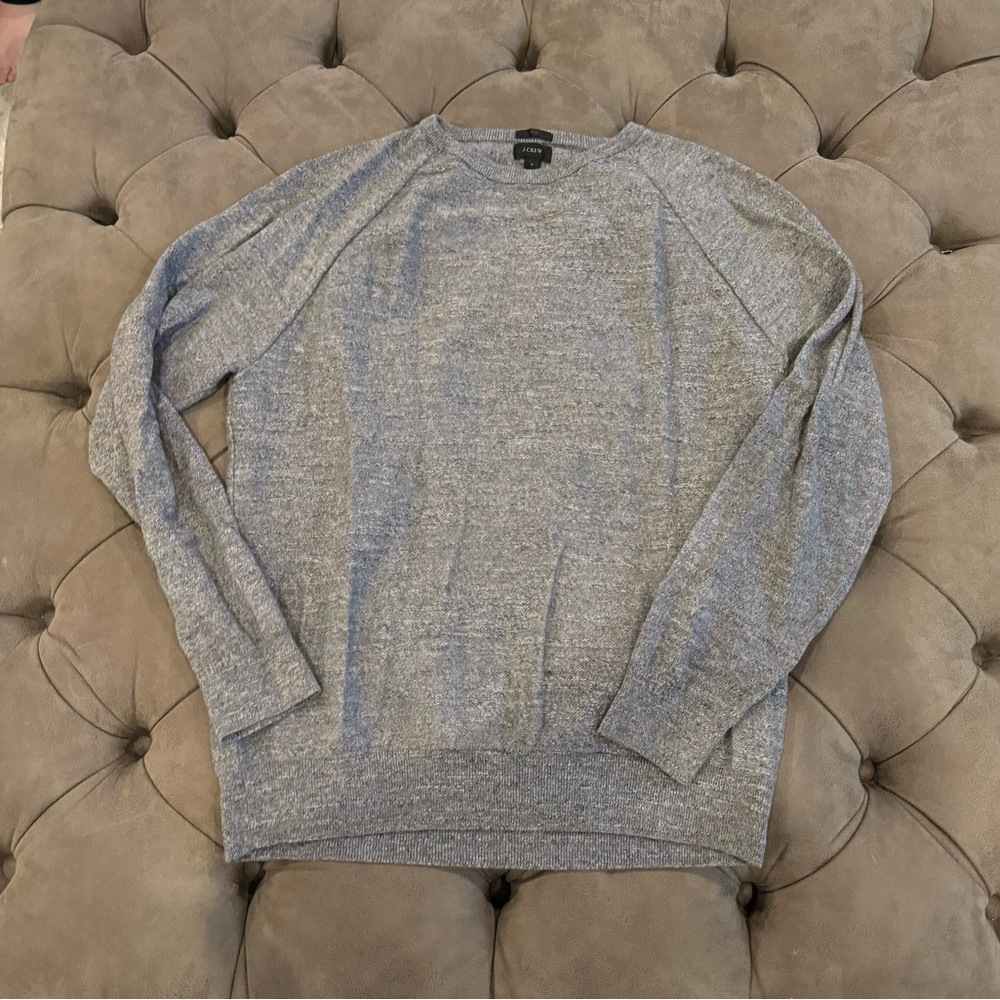 Men’s J. Crew 100% Cotton Sweater Top shirt Size L